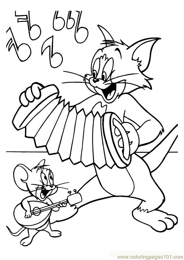 74 Dessins De Coloriage Tom Et Jerry À Imprimer Sur encequiconcerne Coloriage Tom Et Jerry