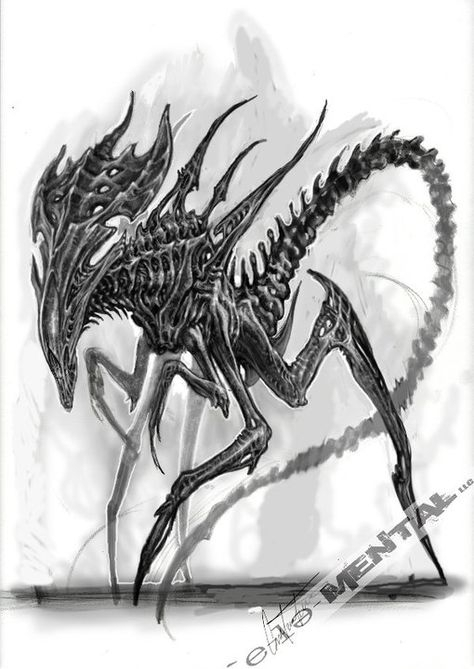 78 Meilleures Images Du Tableau Xenomorph Types | Les destiné Coloriage Xenomorphe