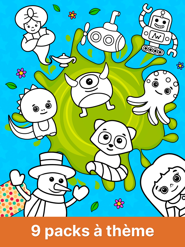 8 Applications De Coloriage Pour Enfants Pour Ipad Et intérieur Coloriage Ipad,