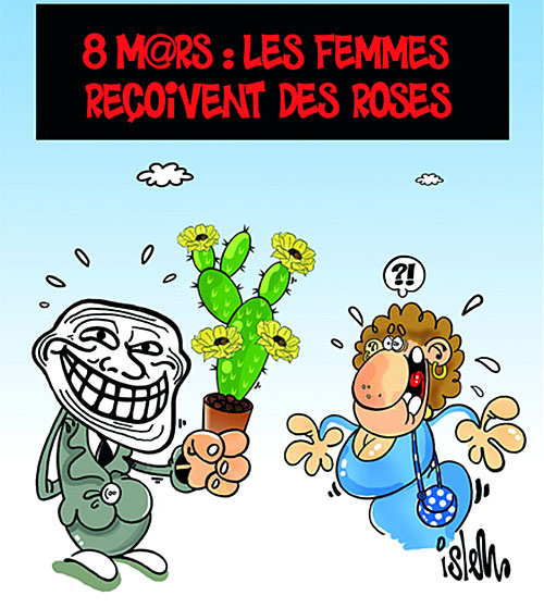 8 Mars Caricature Humour Journée De La Femme Gratuit | Memejpg tout Dessin 8 Mars,