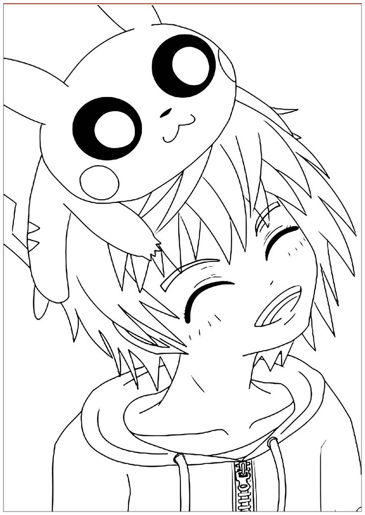8 Minimaliste Coloriage Manga Garçon Collection In 2021 tout Coloriage Garcon