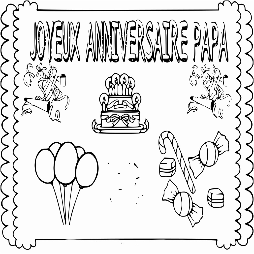 8 Quoet Coloriage Joyeux Anniversaire Papa Pics - Coloriage encequiconcerne Coloriage Joyeux Anniversaire