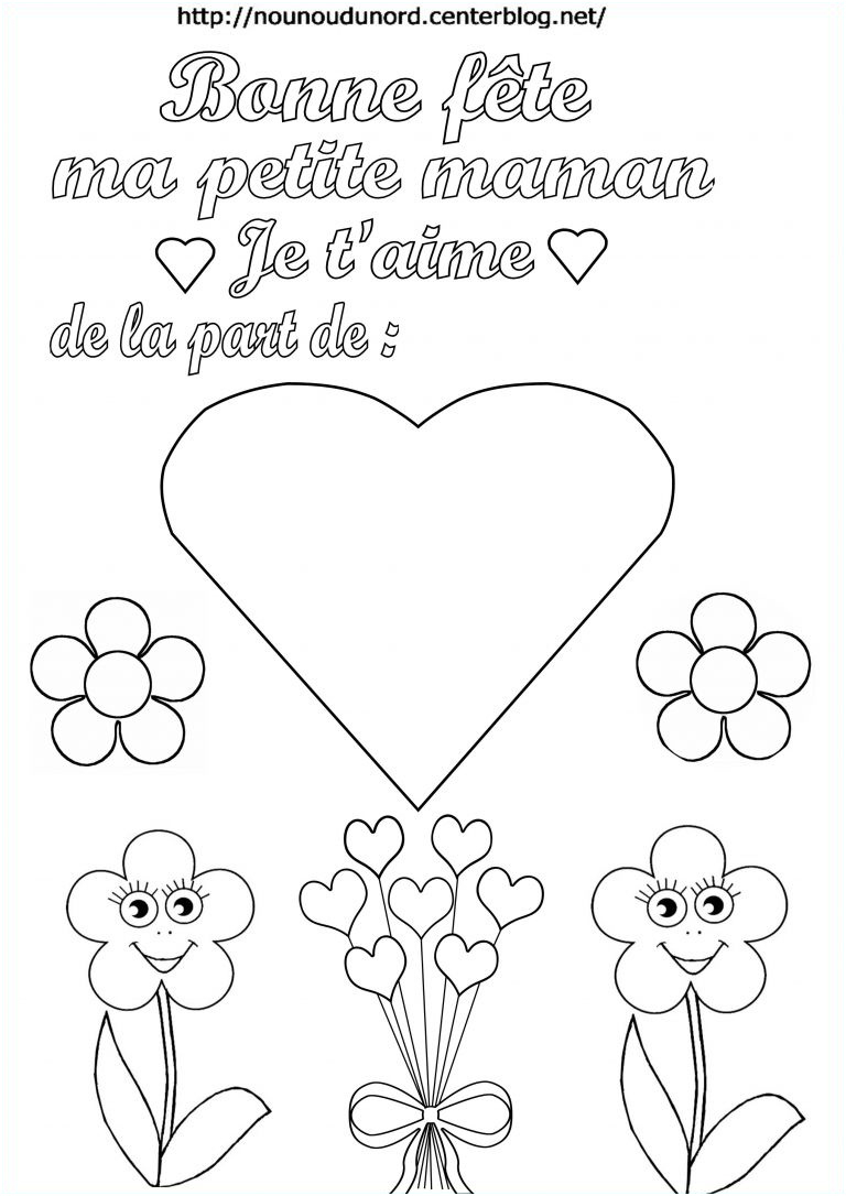 8 Simple Coloriage Je T'Aime Maman Collection - Coloriage pour Coloriage Je T'Aime Marraine