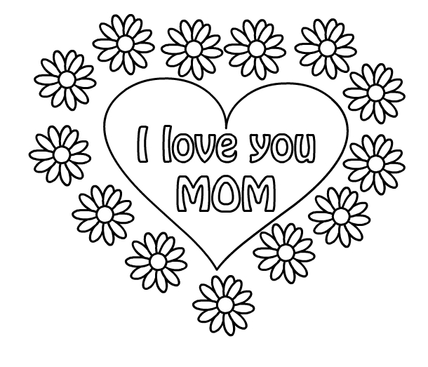 83 Dessins De Coloriage I Love You À Imprimer Sur intérieur Dessin Y Love You