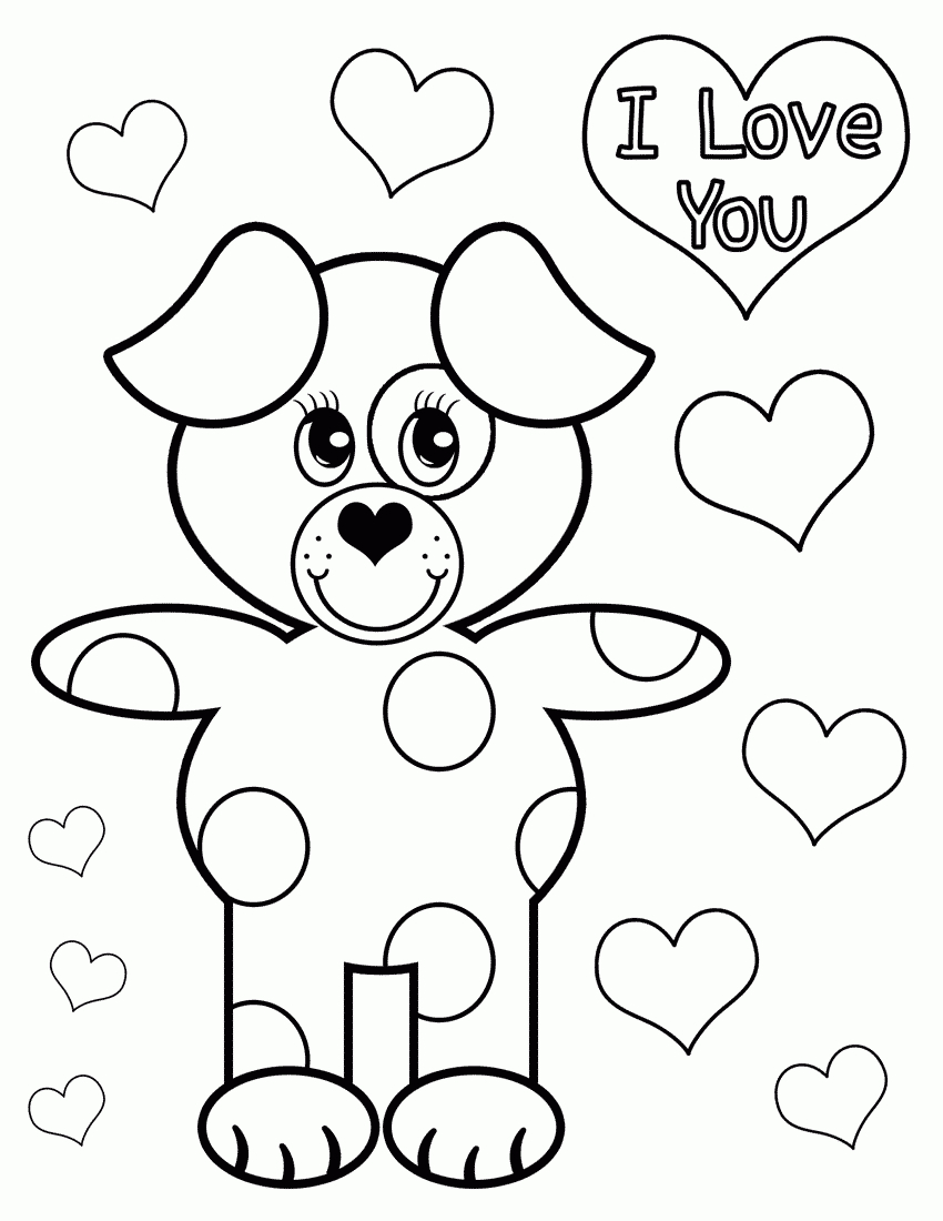 83 Dessins De Coloriage I Love You À Imprimer Sur tout I Love You Dessin A Imprimer