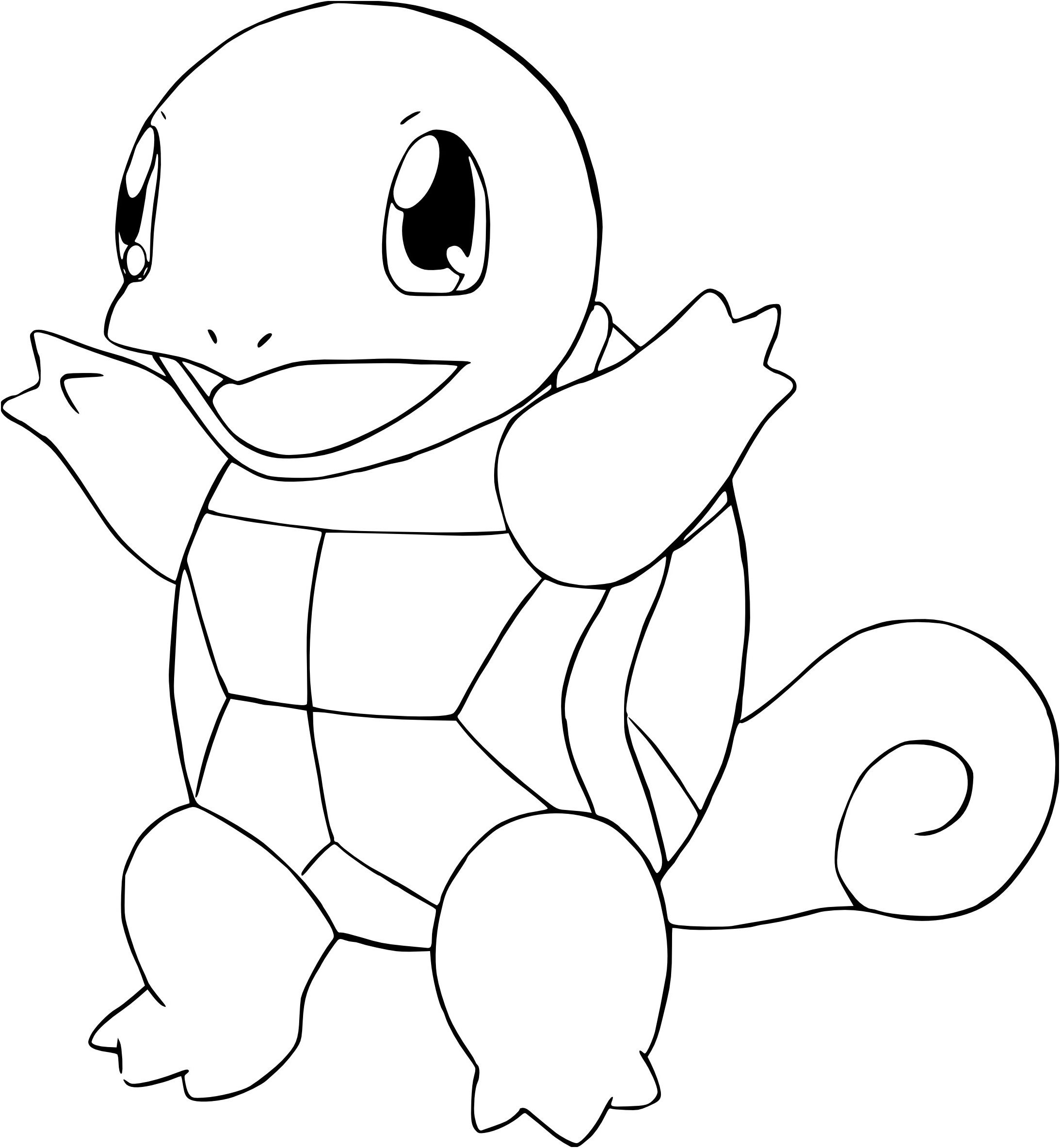 9 Incroyable Coloriage Pokemon Carapuce Pictures concernant Coloriage Dessin Salameche