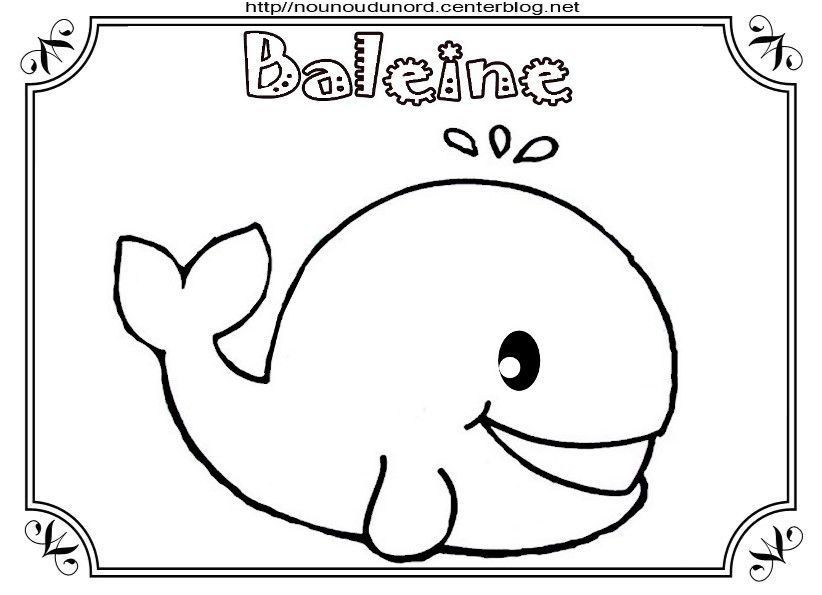 9 Pratique Coloriage Baleine Stock En 2020 | Coloriage dedans Dessin Baleine