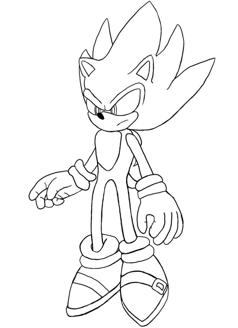 97 Dessins De Coloriage Sonic À Imprimer Sur Laguerche serapportantà Coloriage Sonic,