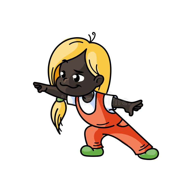 Africain Anime D De Dessin Famille Stock Illustrations tout Dessin Animé Africain,