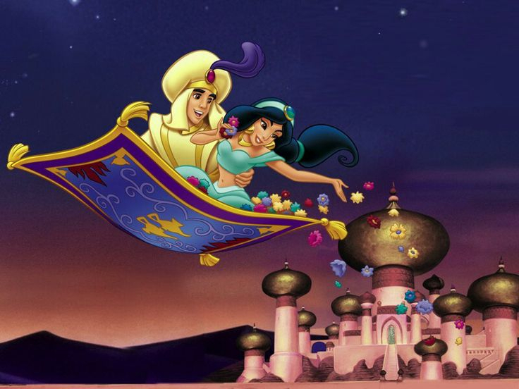 Aladdin Y Jazmin | Chansons De Disney, Dessin Animé tout Dessin Animé Aladin