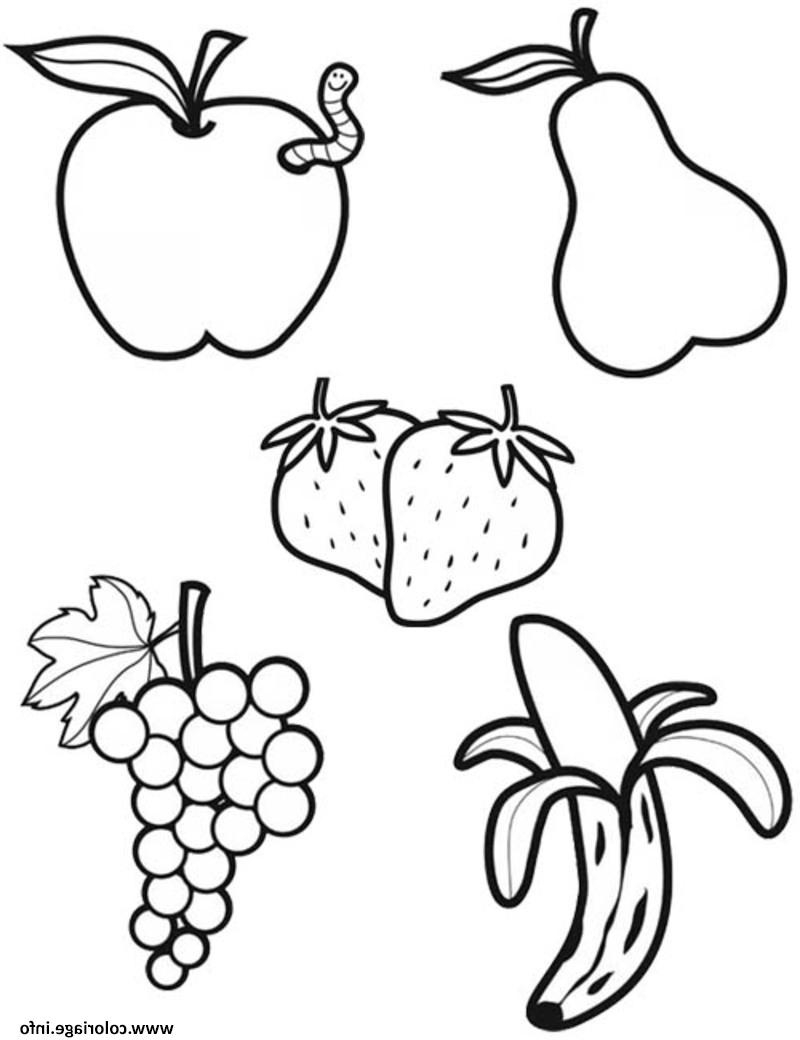 Alimentation Dessin Nouveau Photos Coloriage Alimentation tout Coloriage Fruits