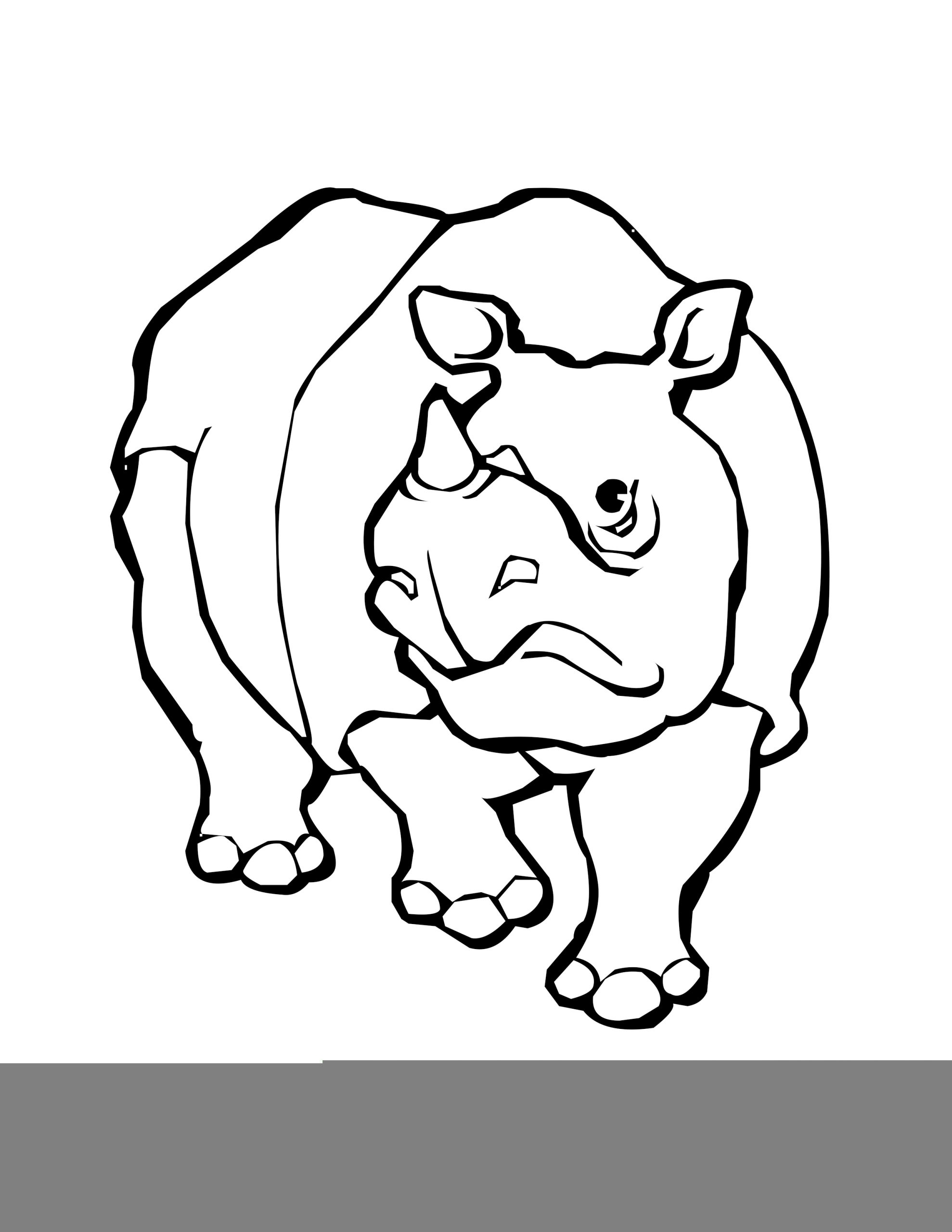 Animaux Afrique - Coloriages tout Dessin D&amp;#039;Animaux,