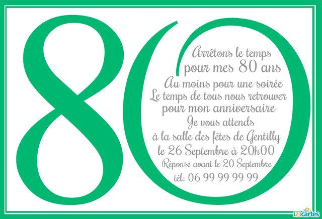 Anniversaire: Anniversaire 80 Ans Citations à Dessin 80 Ans Anniversaire