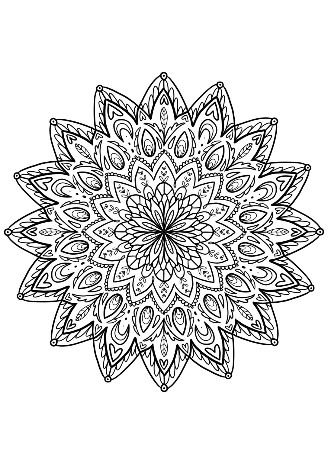 Atelier : 10 Coloriages À Imprimer Pour Petits Et Grands tout Coloriage Coloriage,