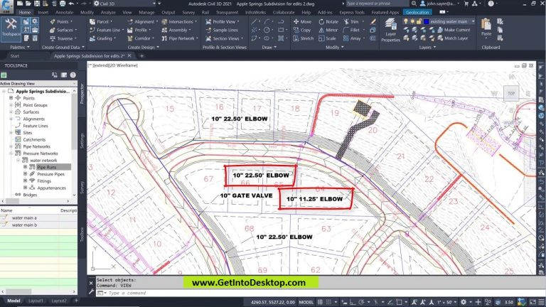 Autodesk Autocad Civil 3D 2021 Free Download - Get Into pour Dessin 3D Autocad 2021,