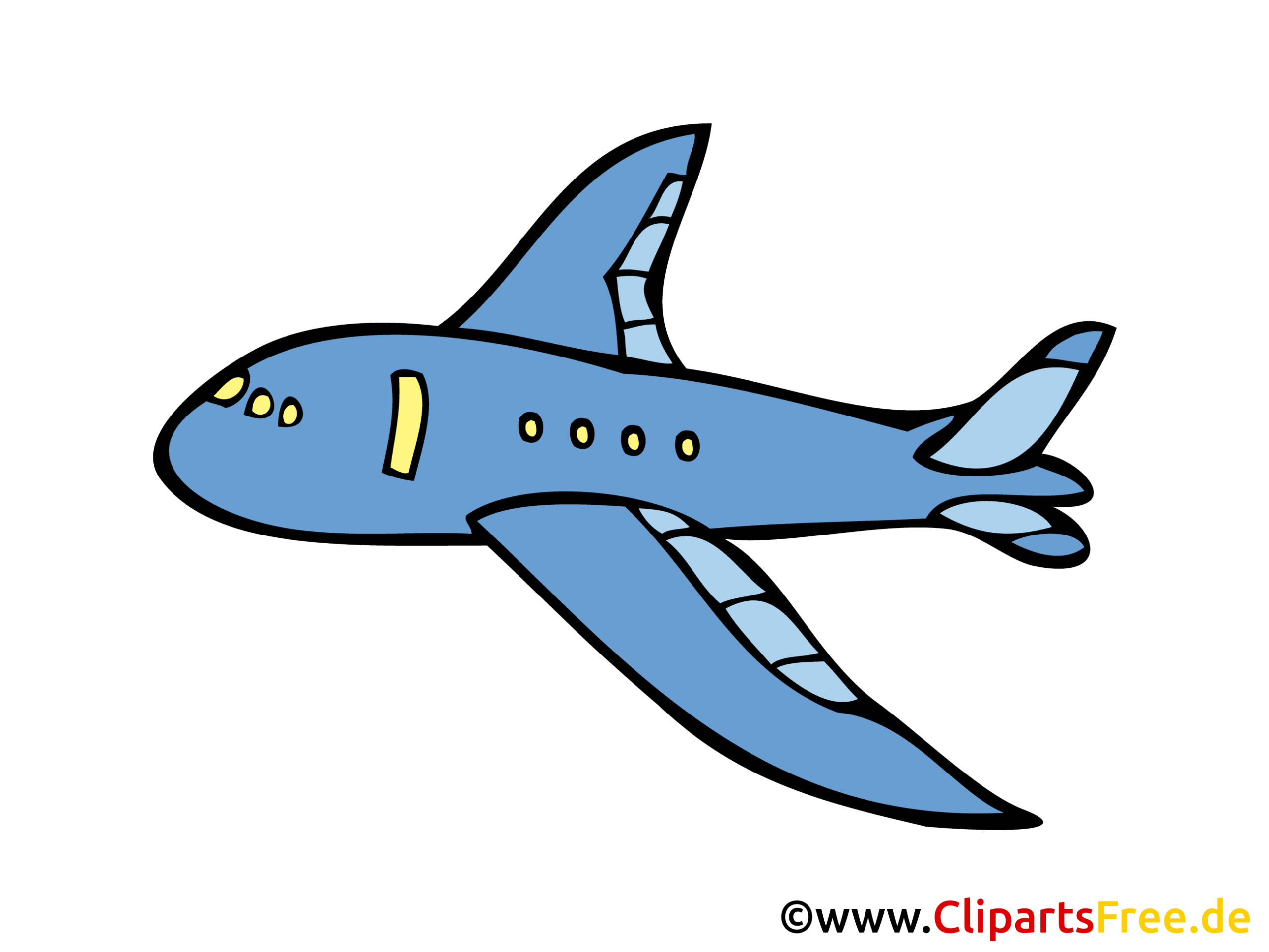 Avion Clip Arts Gratuits Illustrations - Technologie pour Dessin Avion