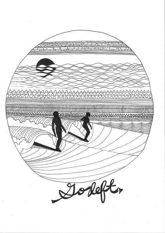 B0Dec1A922Cc83C6D593Daf1Dec3Beb5 | Surf Drawing, Surfboard à Coloriage Dessin Surf