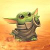 Baby Yoda By Patrickbrown On Deviantart #Babyyodawallpaper intérieur Dessin Yoda
