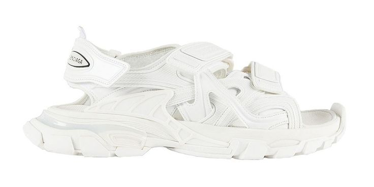 Balenciaga Adds Track Sandals To Its Footwear Lineup In à Balenciaga Triple S Dessin