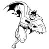Batman Drawing | Batman Coloring/Drawing Pages | Outline avec Coloriage Batman,