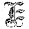 Belle Décoration Alphabets Anglais, De Style Gothique encequiconcerne Dessin Lettre C Calligraphie