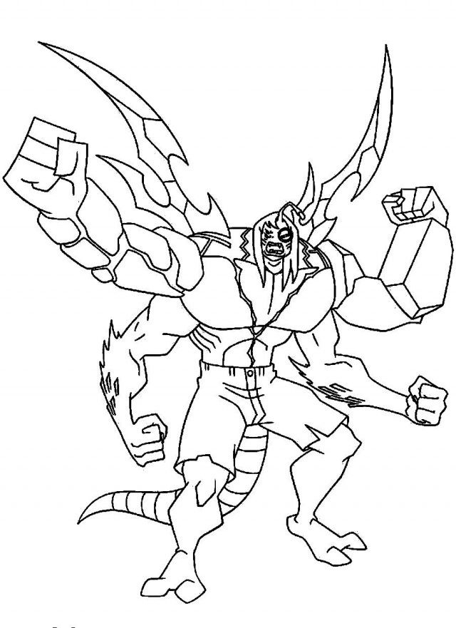 Ben 10 Coloring Pages Alien Force Az Coloring Pages destiné Dessin Animé Coloriage Ben 10