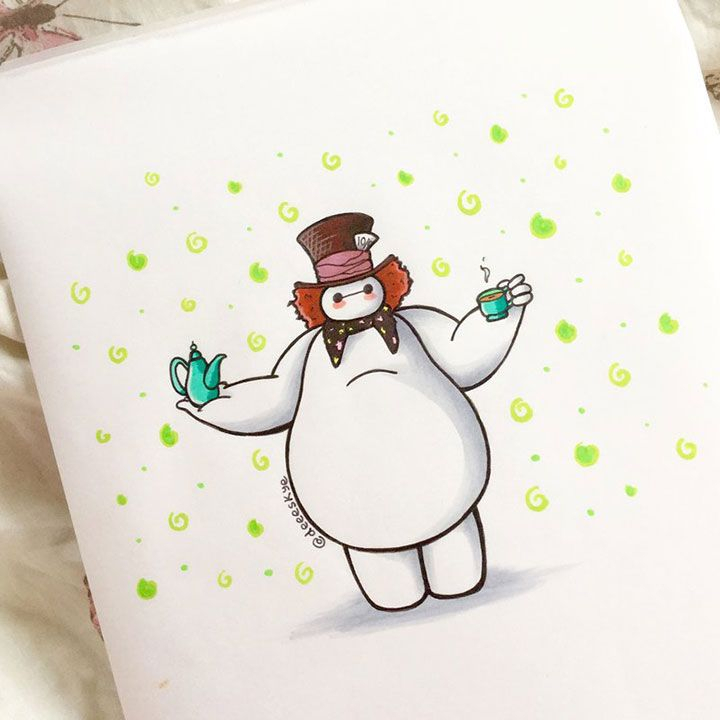 Big Hero 6 : Quand Baymax Enfile Les Tenues D&amp;#039;Autres Héros pour Coloriage B Max