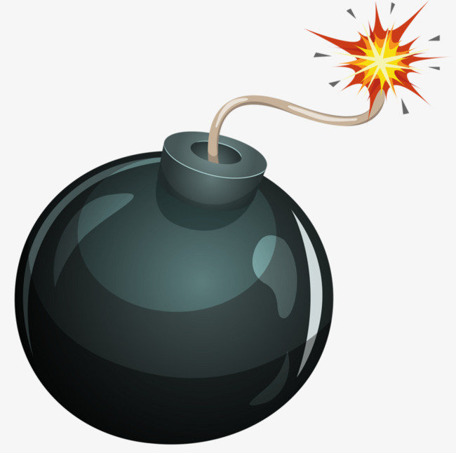Bomb Clipart Fuse, Bomb Fuse Transparent Free For Download serapportantà Dessin Bombe,