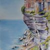 Bonifacio | Peinture Paysage, Paysage Aquarelle, Dessin De à Dessin De Paysage,
