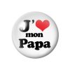 Cabochon En Verre Illustré &quot;J'Aime Mon Papa&quot; 12 À 25Mm tout Coloriage J&amp;#039;Aime Papa