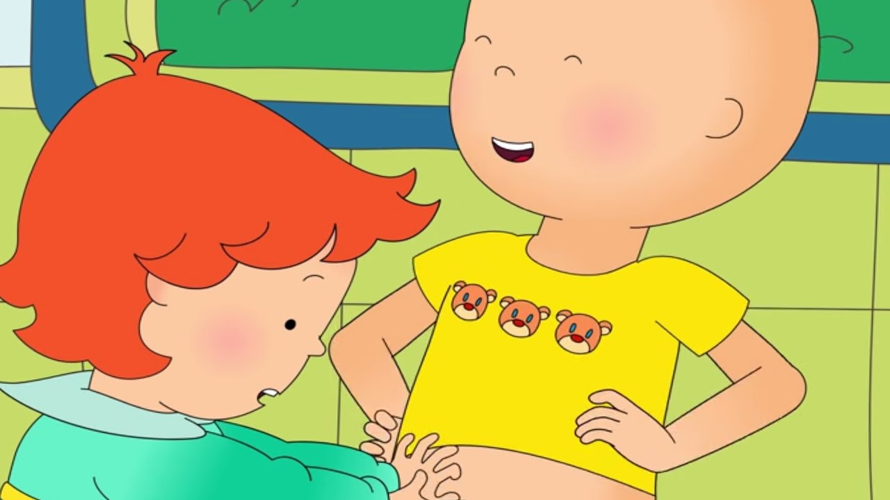 Caillou En Français | Le T-Shirt Favori De Caillou destiné Atout 5 Dessin Animé,