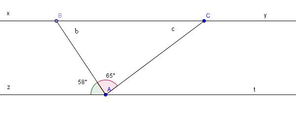 Calcul D'Angle : Exercice De Mathématiques De Cinquième serapportantà Langage C Dessiner Un Triangle,