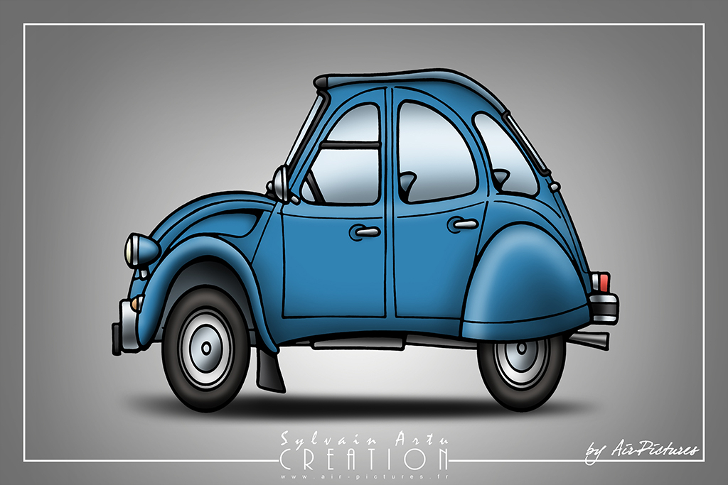 Caricature De Votre Voiture - Auto Titre tout Dessin Voiture