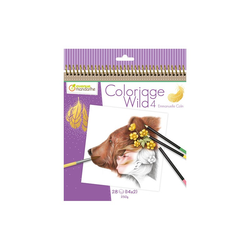 Carnet De Coloriage Wild 4 intérieur Coloriage Wild 4,