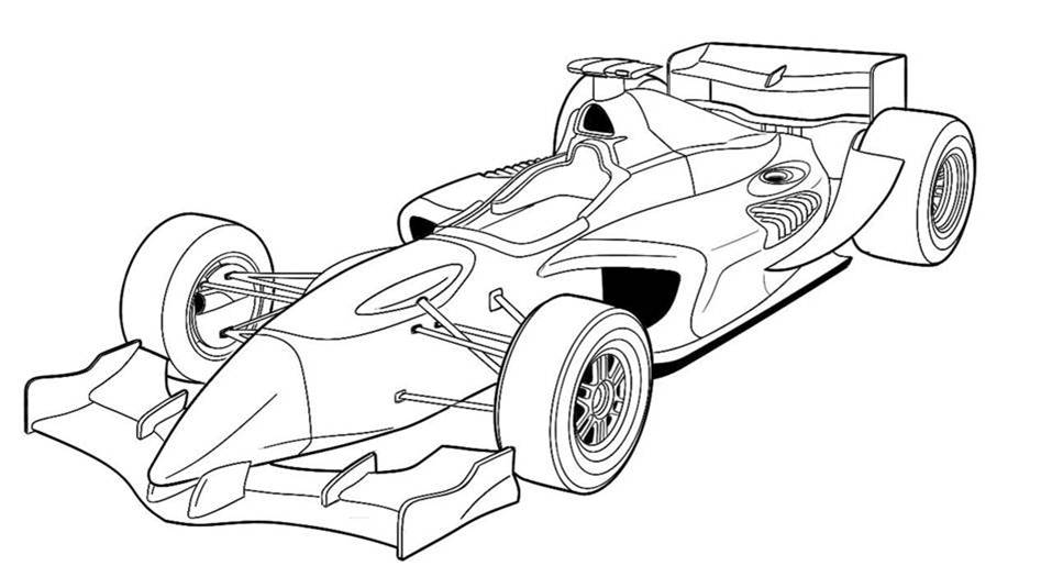 Cars 1 - Az Colorare destiné Coloriage Formule 1