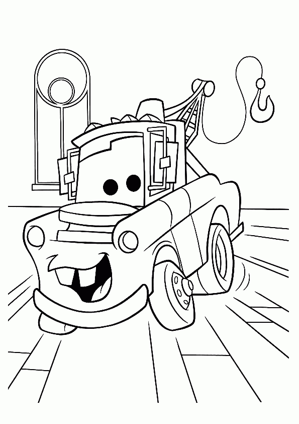 Cars Disney - Coloriage Gratuit À Imprimer serapportantà Photo De Dessin A Colorier