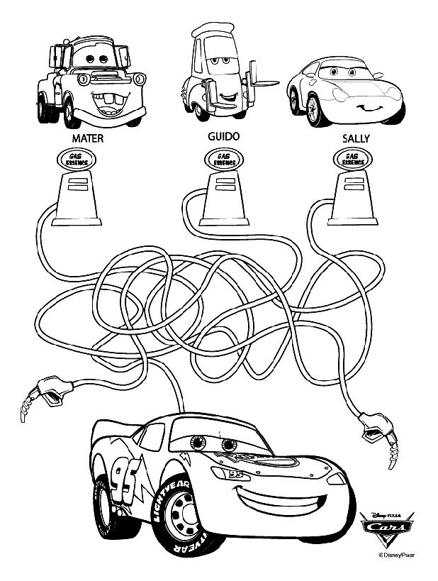 Cars Disney En Coloriage - Image À Imprimer #5 | Coloriage pour Coloriage 5 Ans À Imprimer Pdf