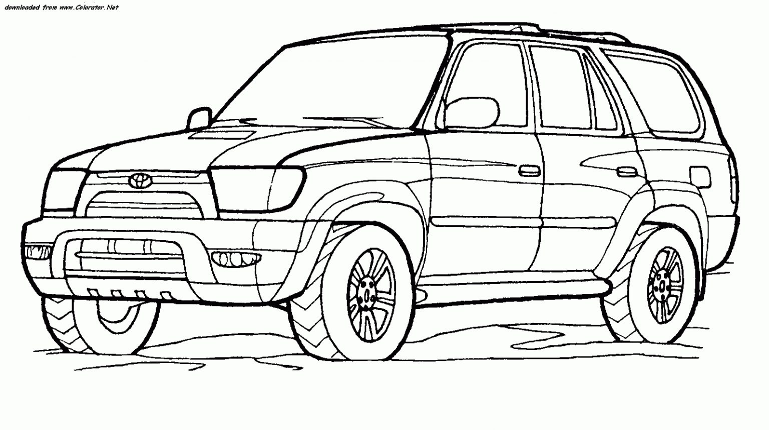 Cars - Off-Road 4X4 - Page 2 - Transport destiné Dessin 4X4 - Arouisse.com