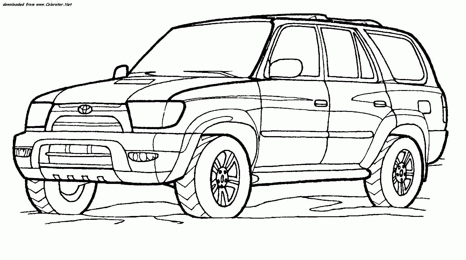 Cars - Off-Road 4X4 - Page 2 - Transport destiné Dessin 4X4