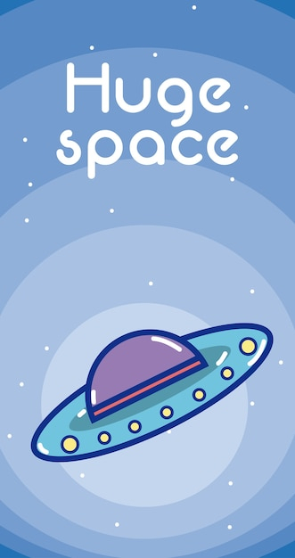 Carte De L&amp;#039;Espace Énorme Avec Dessin Animé De Vaisseau serapportantà Dessin De L&amp;amp;#039;Espace