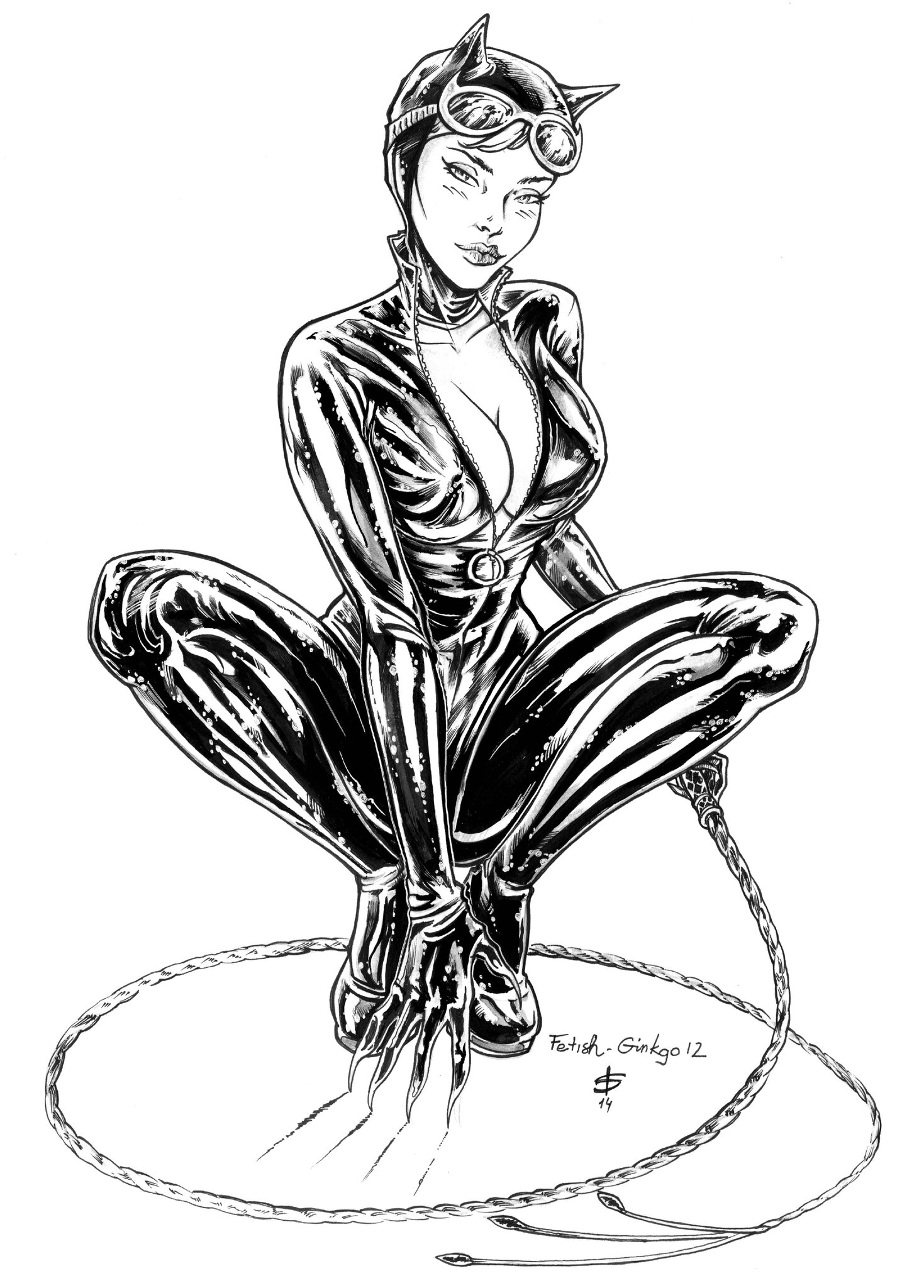 Catwoman Dessin - Patriotbibleuniversity avec Dessin 8D