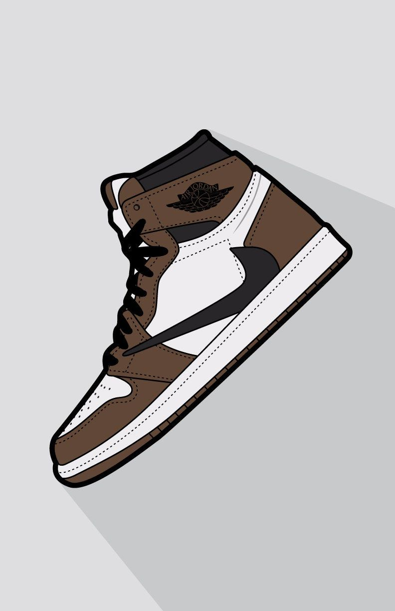 Συντομεύσεις Δροσιά Καταπραϋντικό Nike X Travis Scott encequiconcerne Jordan 4 Dessin