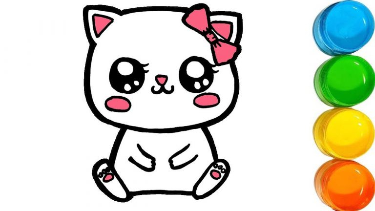 Chat Dessin Kawaii Cool Photos Dessin Et Coloriage Chat à Dessin Kawaii Chat,