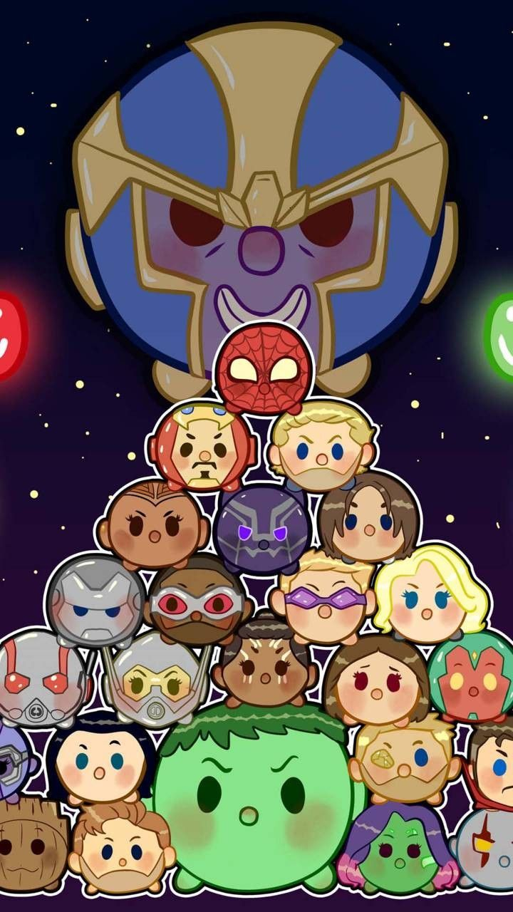 Chibi Avengers | Marvel Comics Wallpaper, Avengers pour Dessin Kawaii F