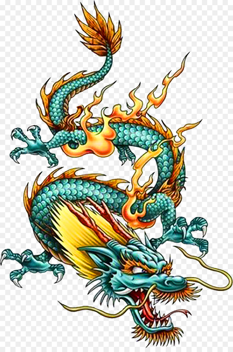 Chinese Dragon Png Download - 1593*2380 - Free Transparent à Dessin Dragon