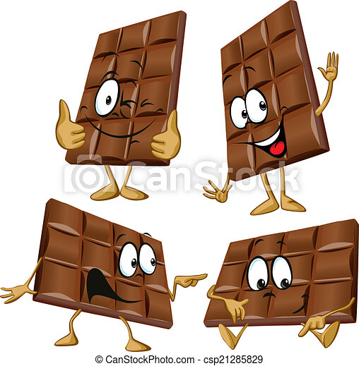 Chocolat, Faire Gestes, Dessin Animé, Main. | Canstock serapportantà Dessin Chocolat,