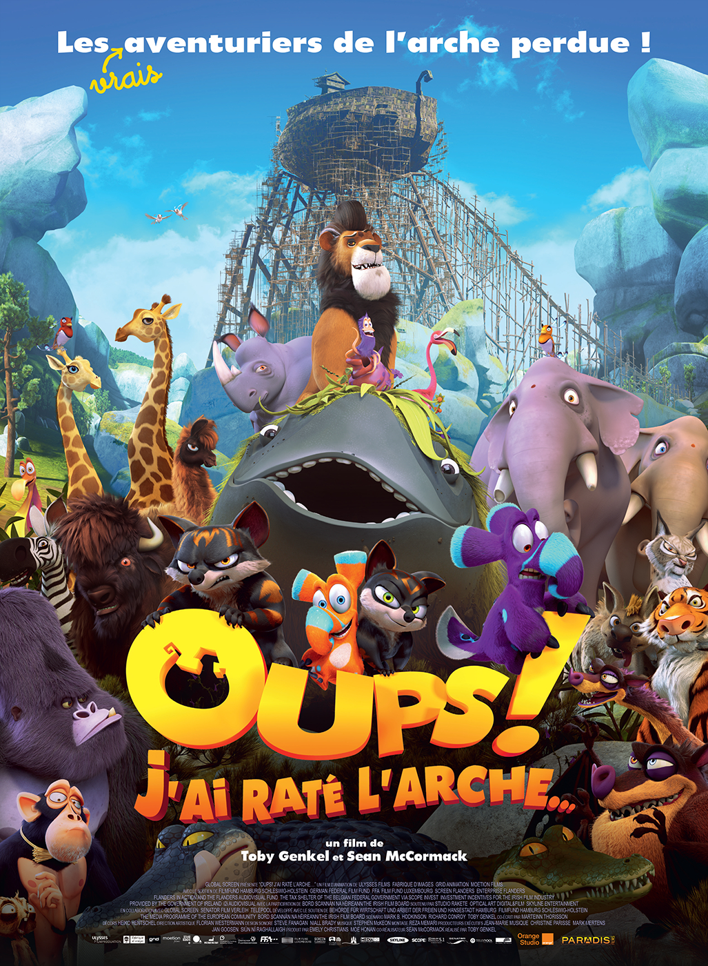 Cinéma : Oups ! J&amp;#039;Ai Raté L&amp;#039;Arche - Réalisé Par Toby pour Canal J Dessin Animé,