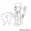 Clipart Dentiste Coloriage - Médecine Images - Médecine intérieur Coloriage Dessin Dentiste