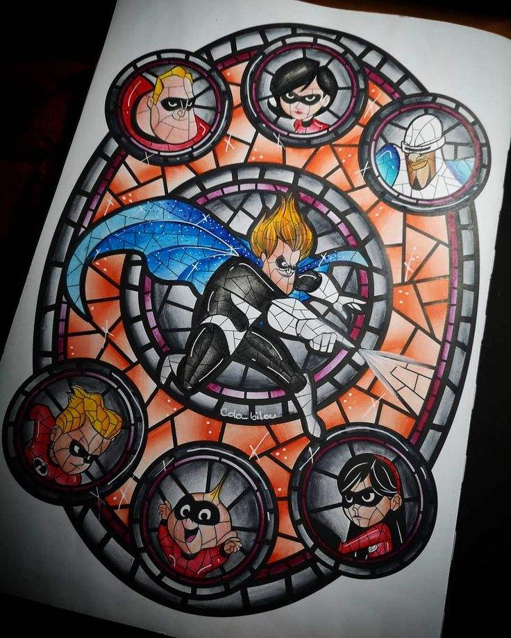@Colo_Bilou On Instagram: &amp;quot;Un Peu De Vitraux Ça Fait De avec Coloriage Vitraux Disney,