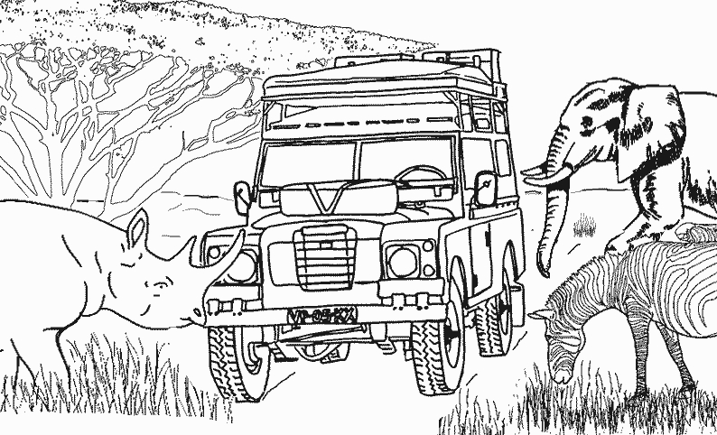 Coloriage 4X4 #145928 (Transport) - Album De Coloriages avec Dessin 4X4 Facile